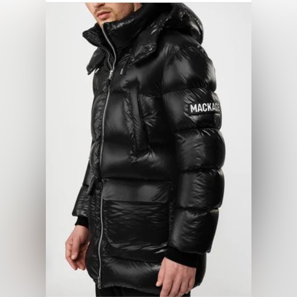 MACKAGE KENDRICK-R Black S (40) - NWT FOR MEN. - Picture 6 of 9